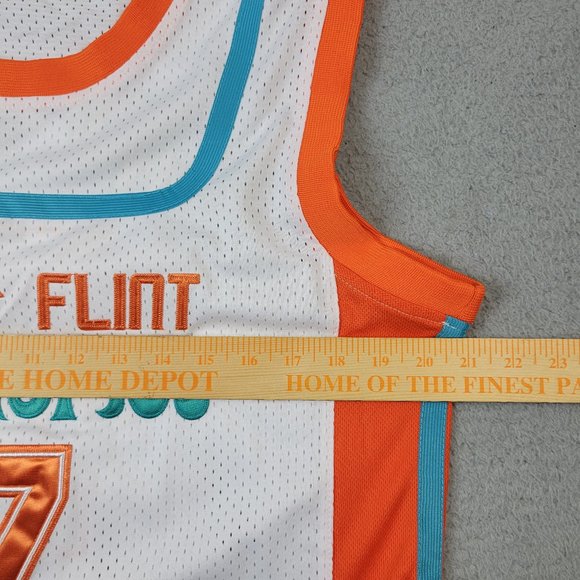 Semi-Pro Flint Tropics Jersey Men's Size M Coffee Black Andre 3000 Will Ferrell - Picture 10 of 11
